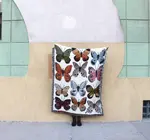 Blanket | Recycled Cotton/Acrylic | Butterfly & Moth Tapestry