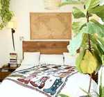 Blanket | Recycled Cotton/Acrylic | Howdy Cowgirl Tapestry