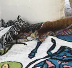 Blanket | Recycled Cotton/Acrylic | Insects Tapestry