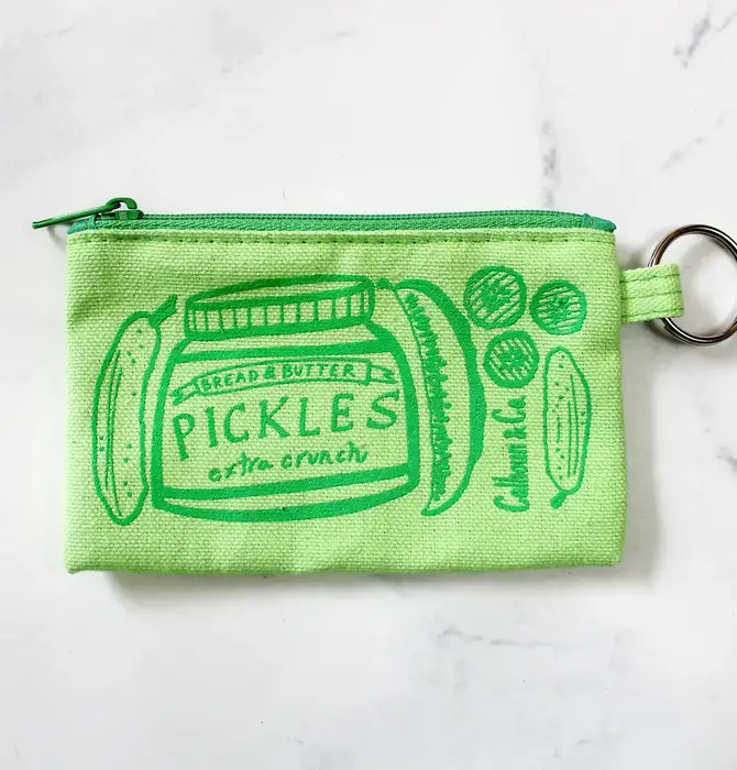Zipper Card Pouch/Keyring | Pickles