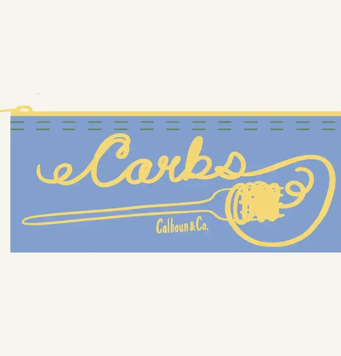 Zipper Pencil Case | Carbs/Spaghetti
