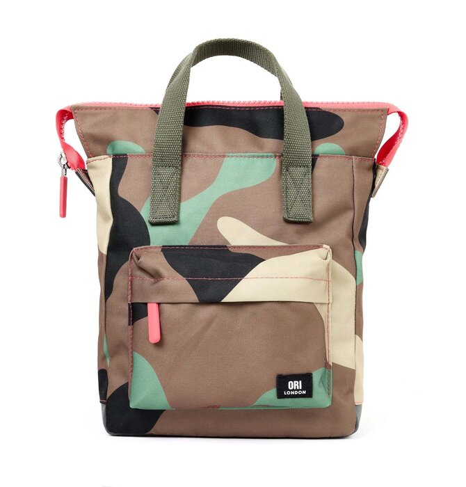 Backpack | Bantry | Recycled Canvas | Vintage Camo