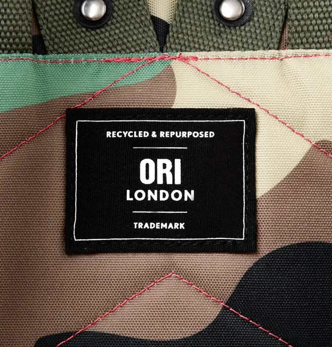 Backpack | Bantry | Recycled Canvas | Vintage Camo