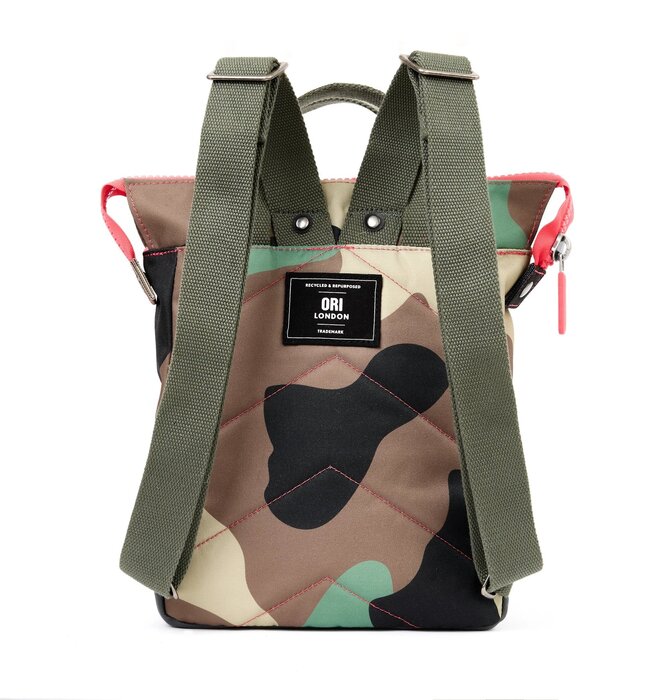 Backpack | Bantry | Recycled Canvas | Vintage Camo
