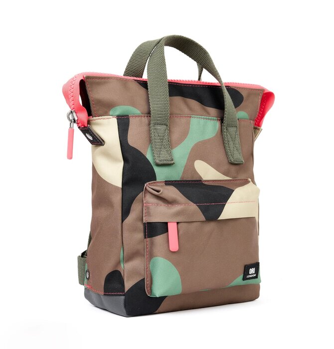Backpack | Bantry | Recycled Canvas | Vintage Camo