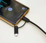 Cable | 2-in-1 Braided | Black