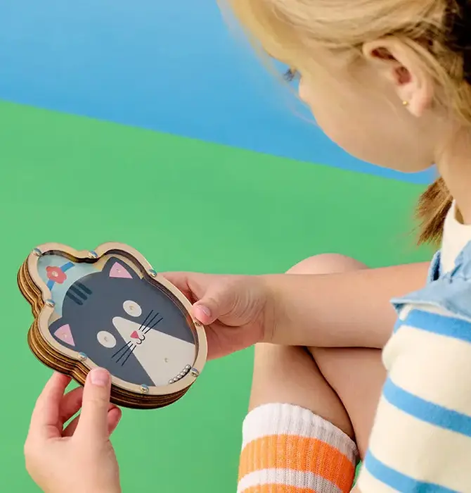 Puzzle | Tilt & Roll | Double-Sided | Animal Shaped | Assorted