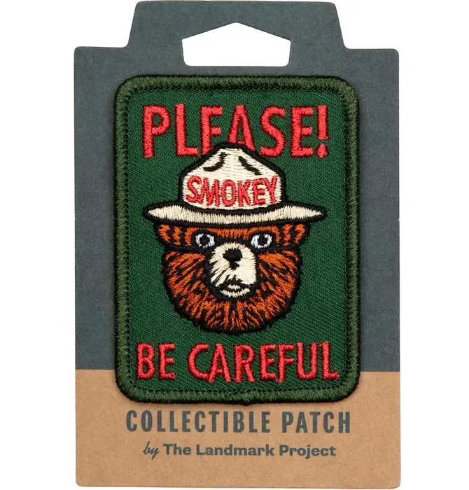Patch | Embroidered | Please Be Careful | Smokey Bear