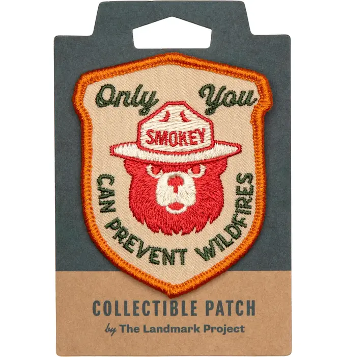 Patch | Embroidered | Only You Can Prevent Wildfires | Smokey Bear