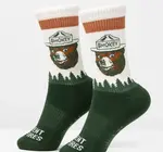 Socks | Organic Cotton | Prevent Wildfires | Smokey Bear | Small/Medium Unisex