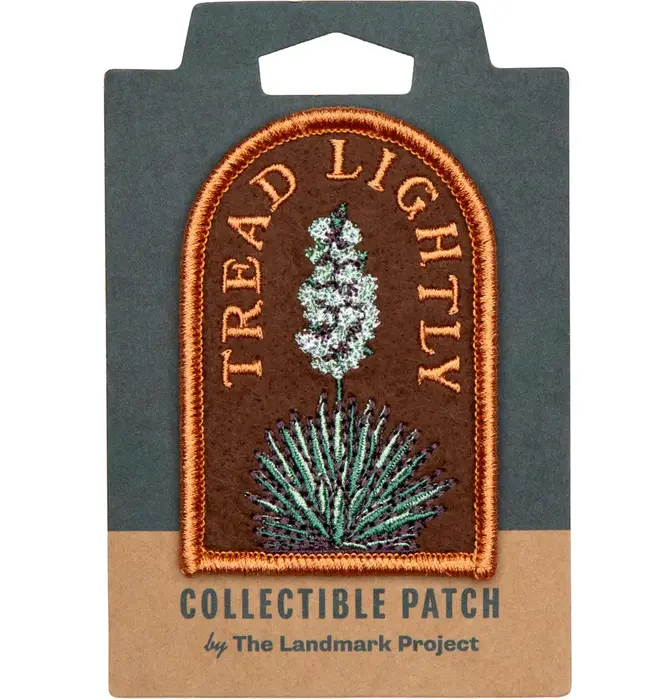 Patch | Embroidered | Tread Lightly | Yucca