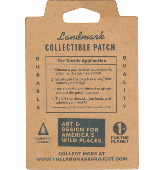 Patch | Embroidered | Tread Lightly | Yucca