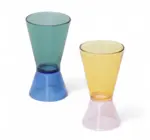 Cocktail Jigger | Duo Tone Glass