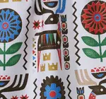 Tea Towel | Microfiber Holiday | Folk Deer