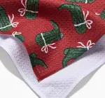 Tea Towel | Microfiber Holiday | Merry Boots