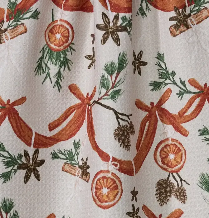 Tea Towel | Microfiber Holiday | Naranjas