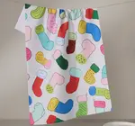 Tea Towel | Microfiber Holiday | Silly Stockings