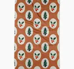 Tea Towel | Microfiber Holiday | Vintage Holly