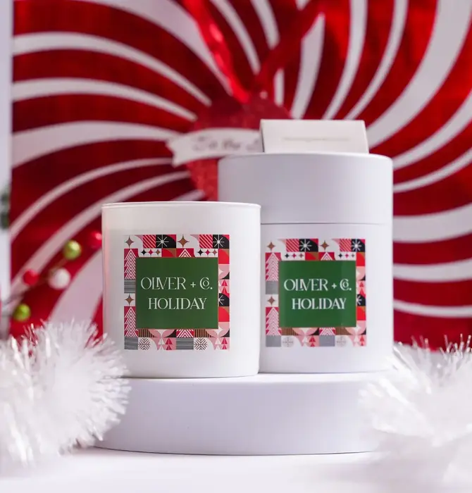 Candle | Holiday | Ceramic 12oz