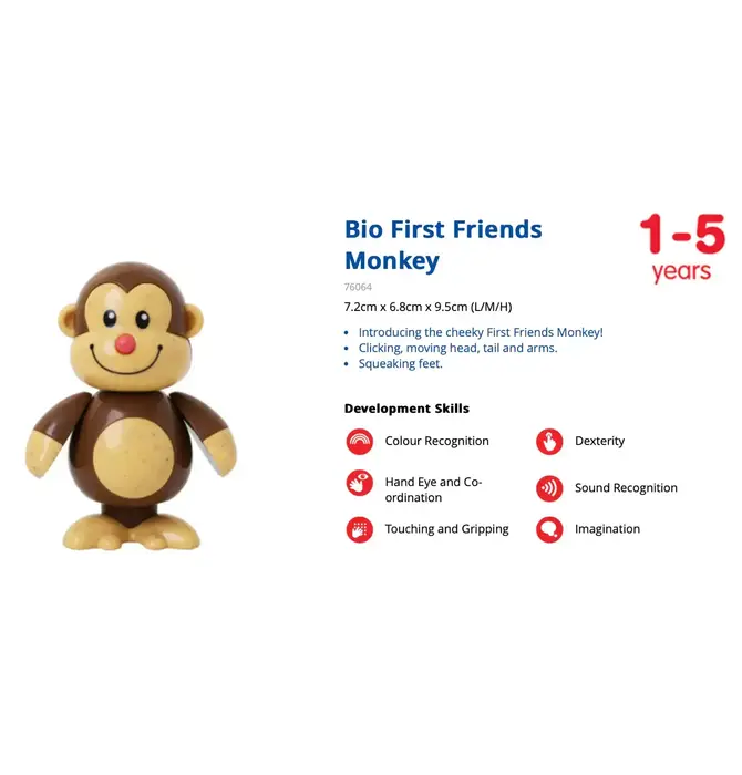 Toy | First Friends | Monkey