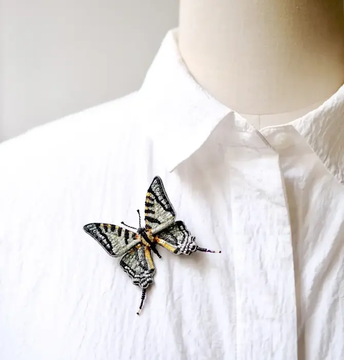 Brooch Pin | Scarce Swallowtail