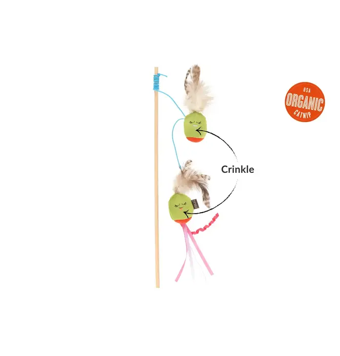 Cat Toy | Wand | Perfectly Pitted