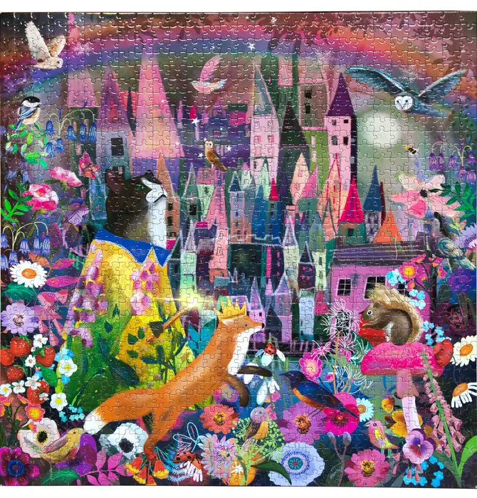 Puzzle | 1000-Piece | Cat & the Castle