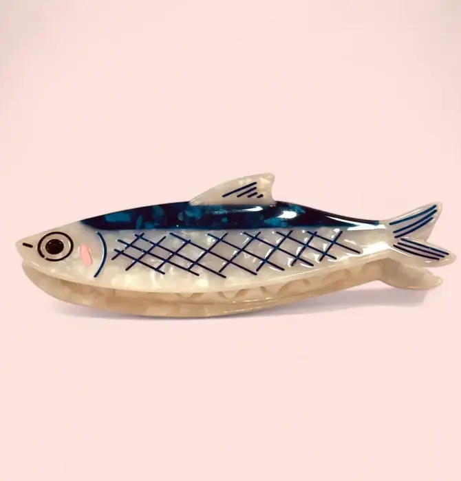 Hair Claw | Cellulose | Anchovy