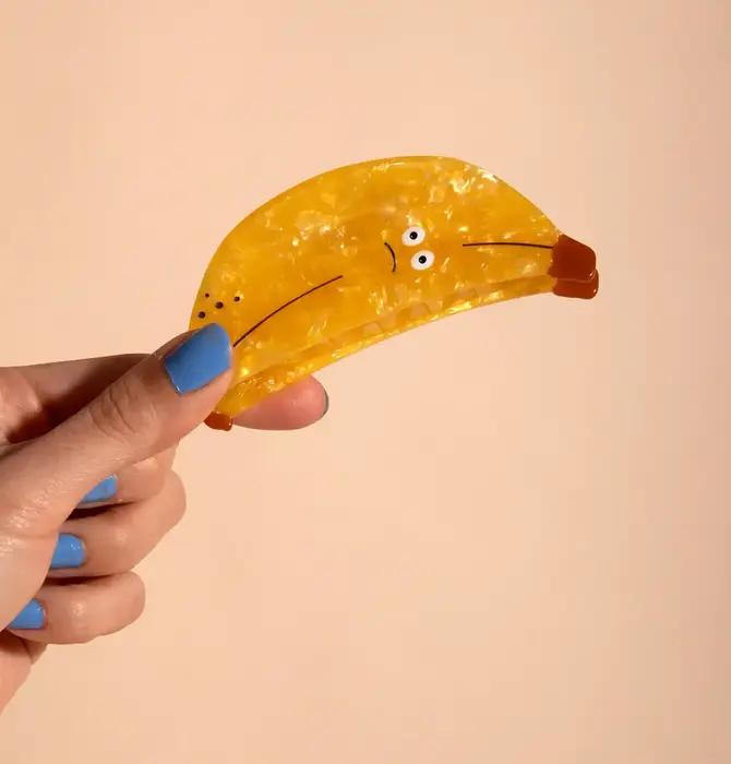 Hair Claw | Cellulose | Banana