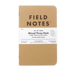 Memo Book | Kraft Field Notes | 3-Pack