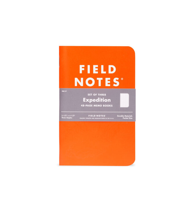 Notebook | Expedition Waterproof | 3-Pack