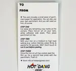 Card | Iron-On | I Love You / Heart Face