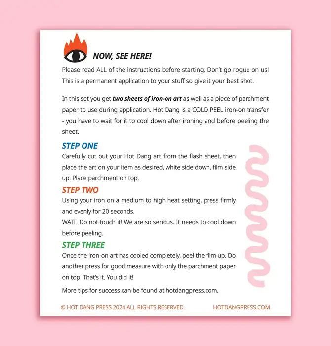 Art | Buddies | Iron-On | Dice & Dominoes