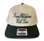 Hat | From Oklahoma With Love | Green/Tan