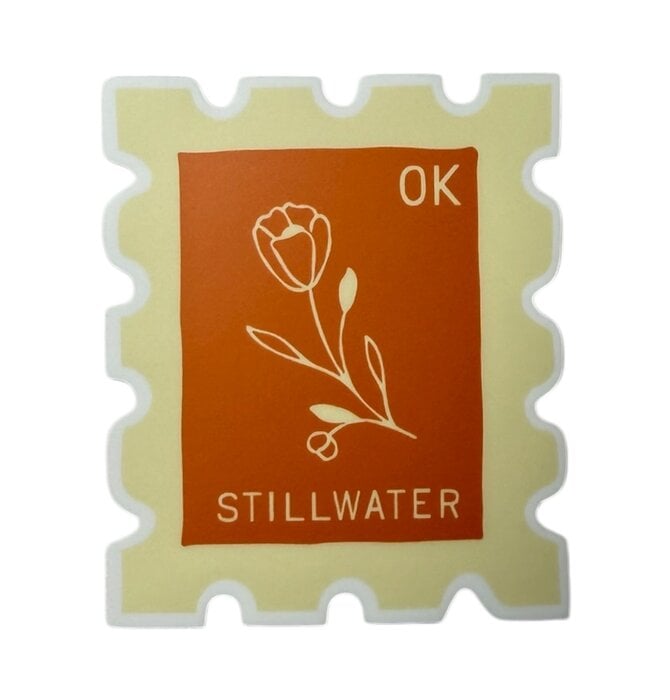 Sticker | Vinyl | Stamp | Stillwater OK | Monarch