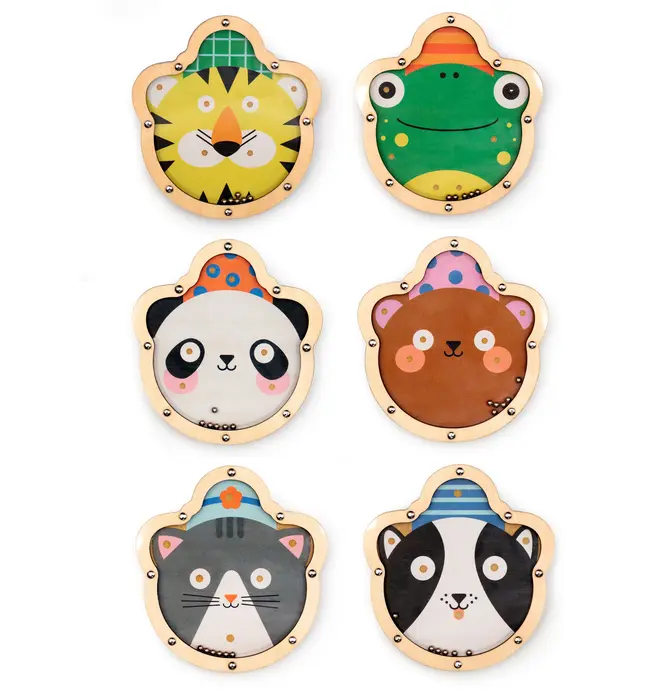 Puzzle | Tilt & Roll | Double-Sided | Animal Shaped | Assorted