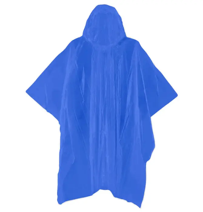 Rain Poncho | Emergency | Assorted Colors