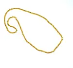 Necklace | Beaded Droplet | Brass | 28"