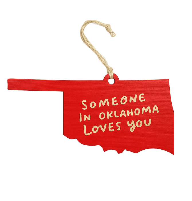 Ornament | Someone in Oklahoma Loves You