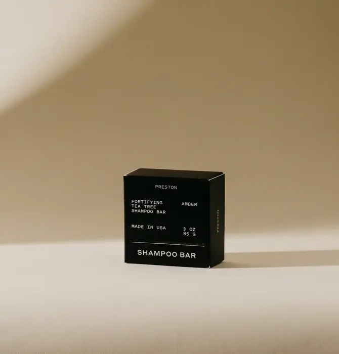 Shampoo Bar | Tea Tree | Amber Scent