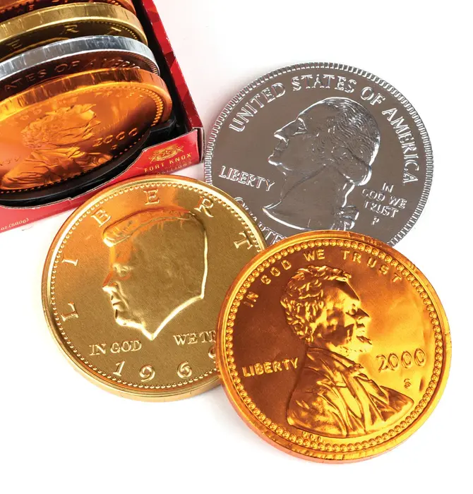 Candy | Fort Knox Giant Medallion | Milk Chocolate