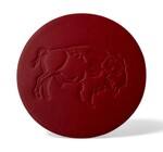 Coaster | Leather Embossed | Buffalo/Bison