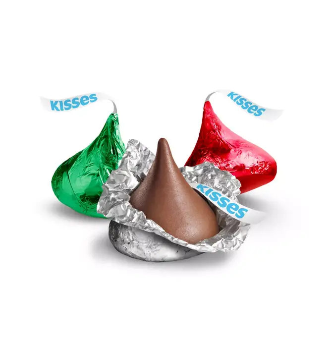Candy | Hershey's Milk Chocolate Kisses | Holiday Sleeve