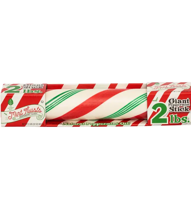 Candy | Mint Twists | Giant Peppermint Stick