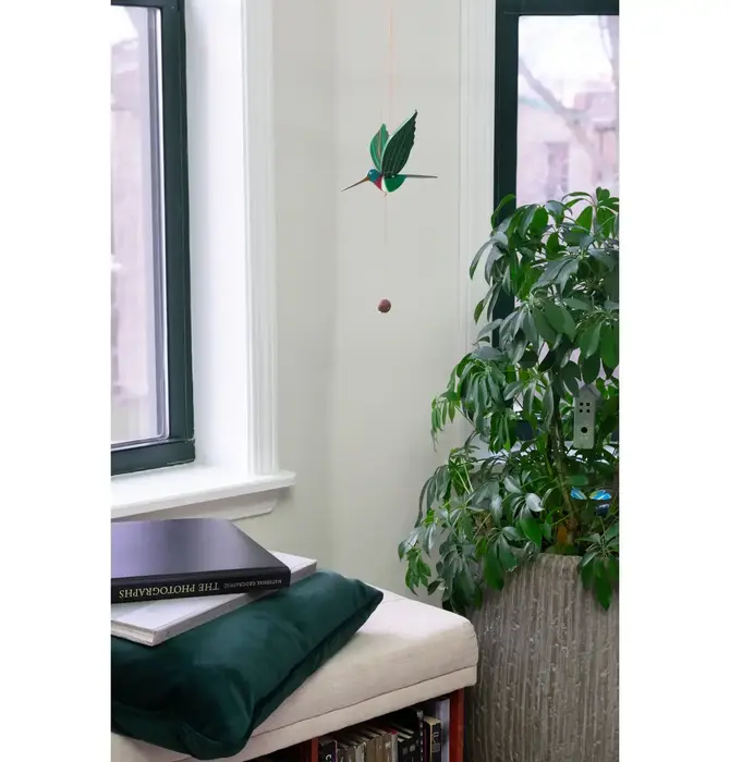 Mobile | Flying | Hummingbird - Green Ruby Throated