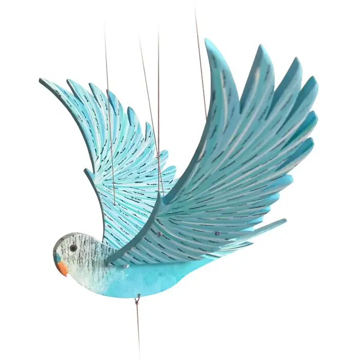 Mobile | Flying | Parakeet Budgie