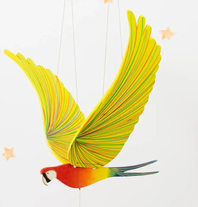 Mobile | Flying | Parrot Macaw