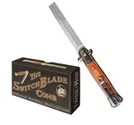 Comb | Switchblade Folding | Rosewood Handle