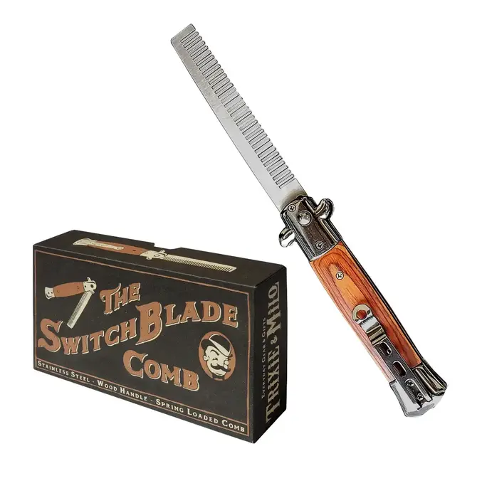 Comb | Switchblade Folding | Rosewood Handle