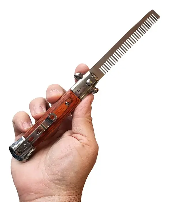 Comb | Switchblade Folding | Rosewood Handle
